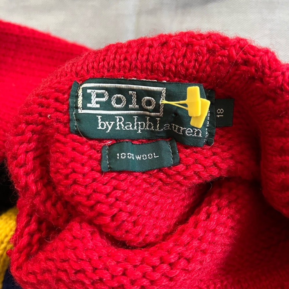 Polo Ralph Lauren Vintage 90’s Wool Turtleneck - Picture 4 of 5